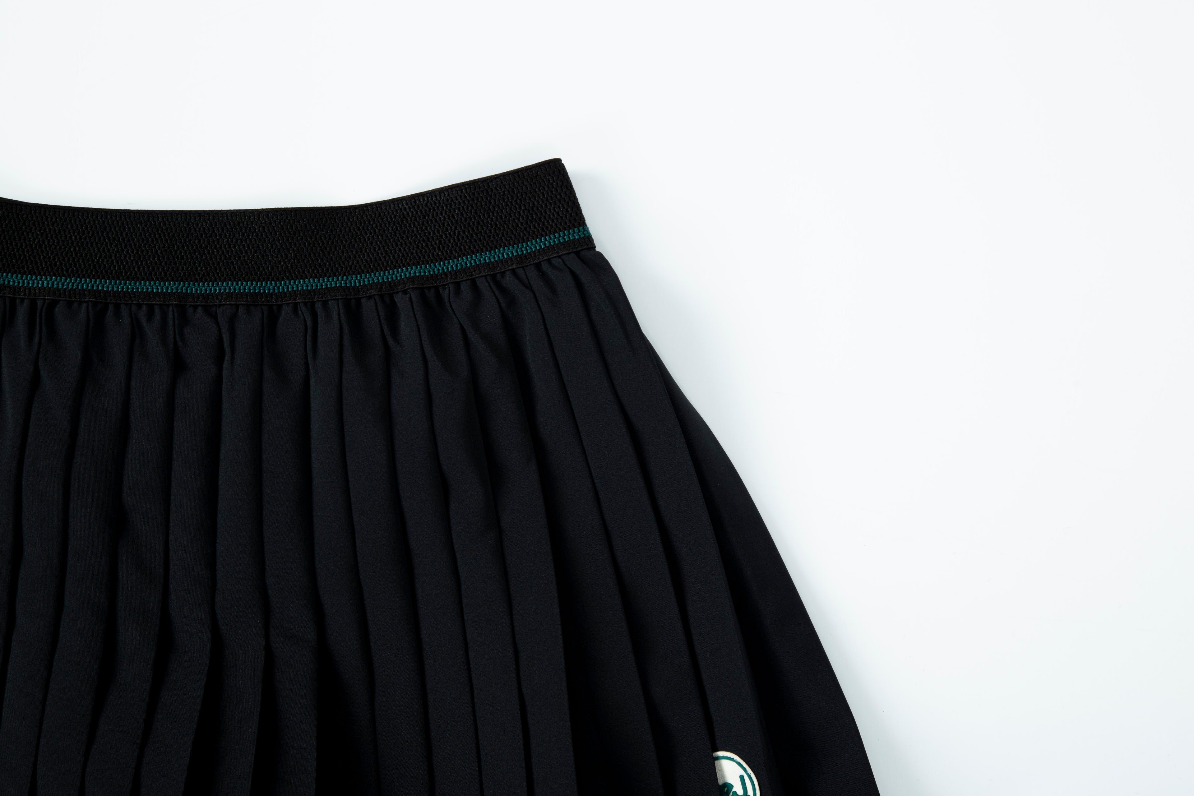 [HEJ] PLEATS SKIRT BLACK
