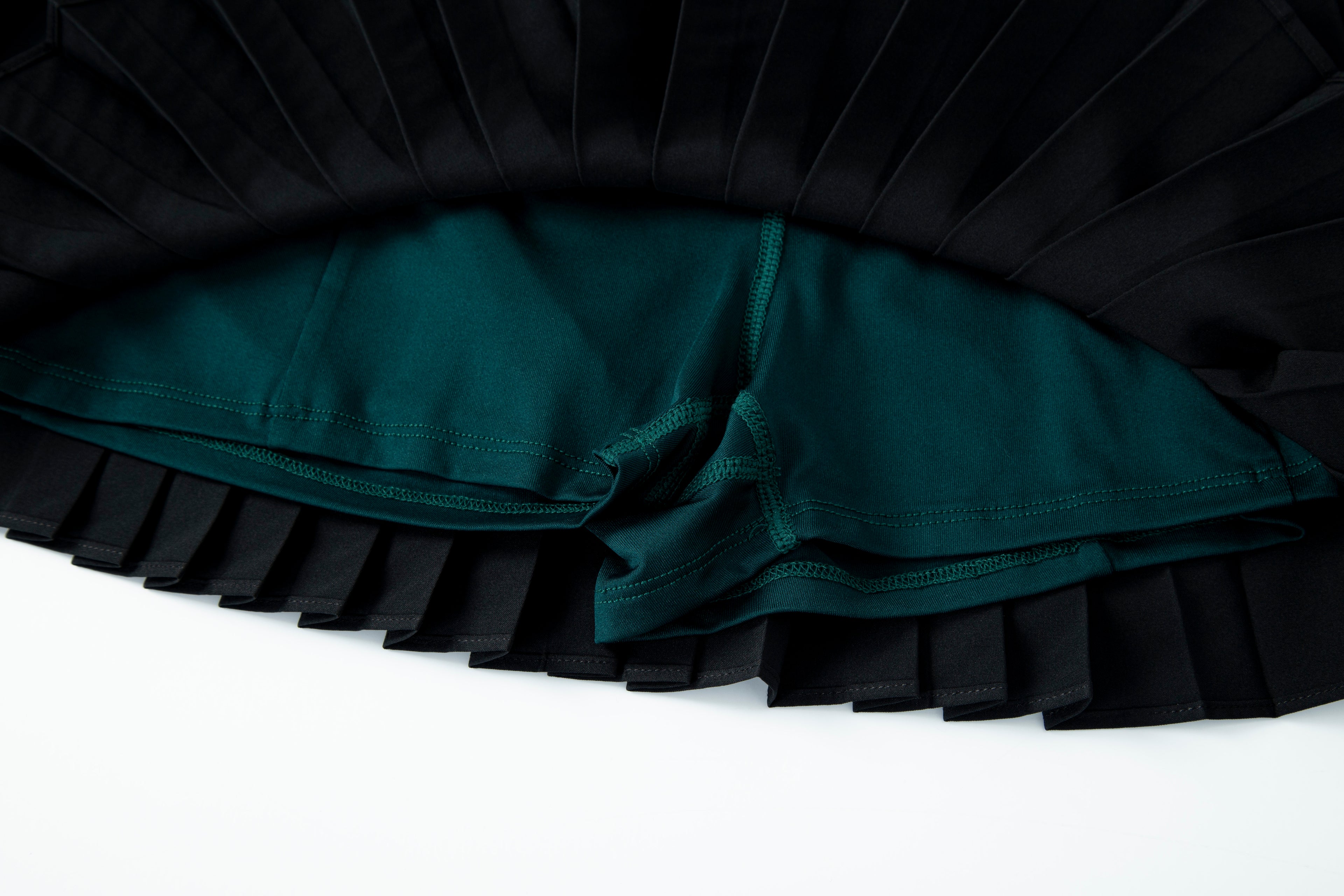 [HEJ] PLEATS SKIRT BLACK