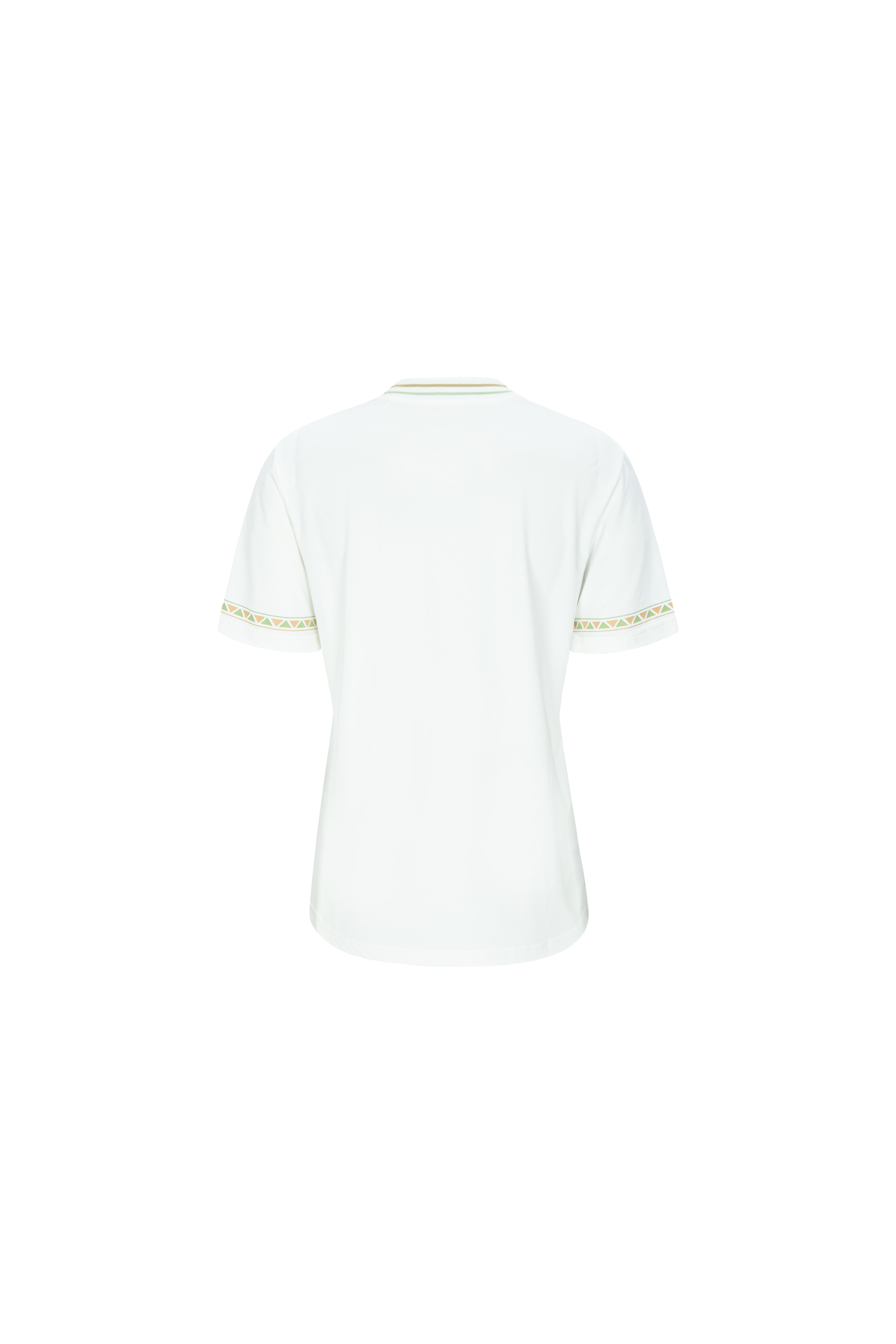 [HEJ] GARLAND T-SHIRT WOMEN WHITE