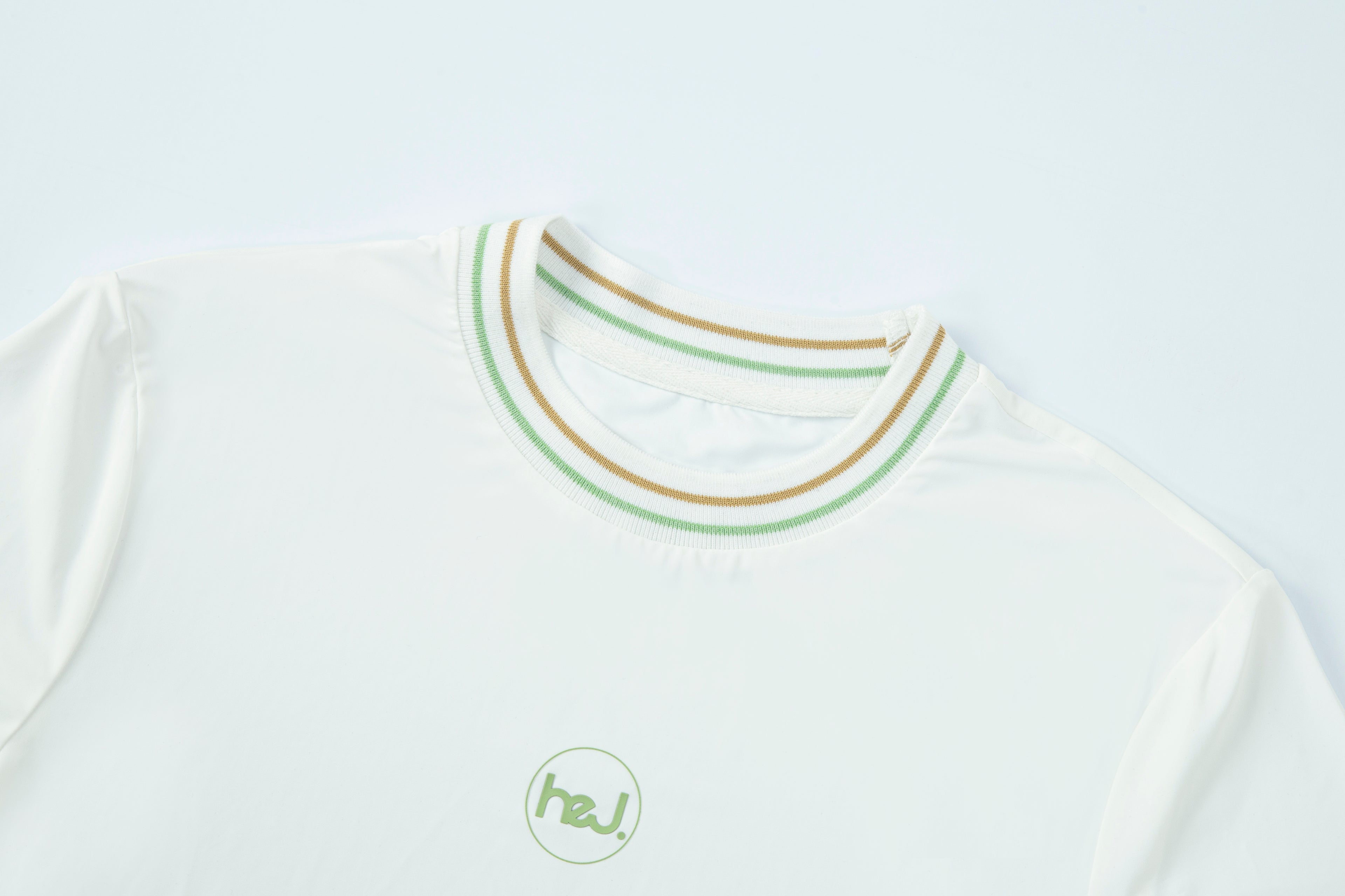 [HEJ] GARLAND T-SHIRT WOMEN WHITE