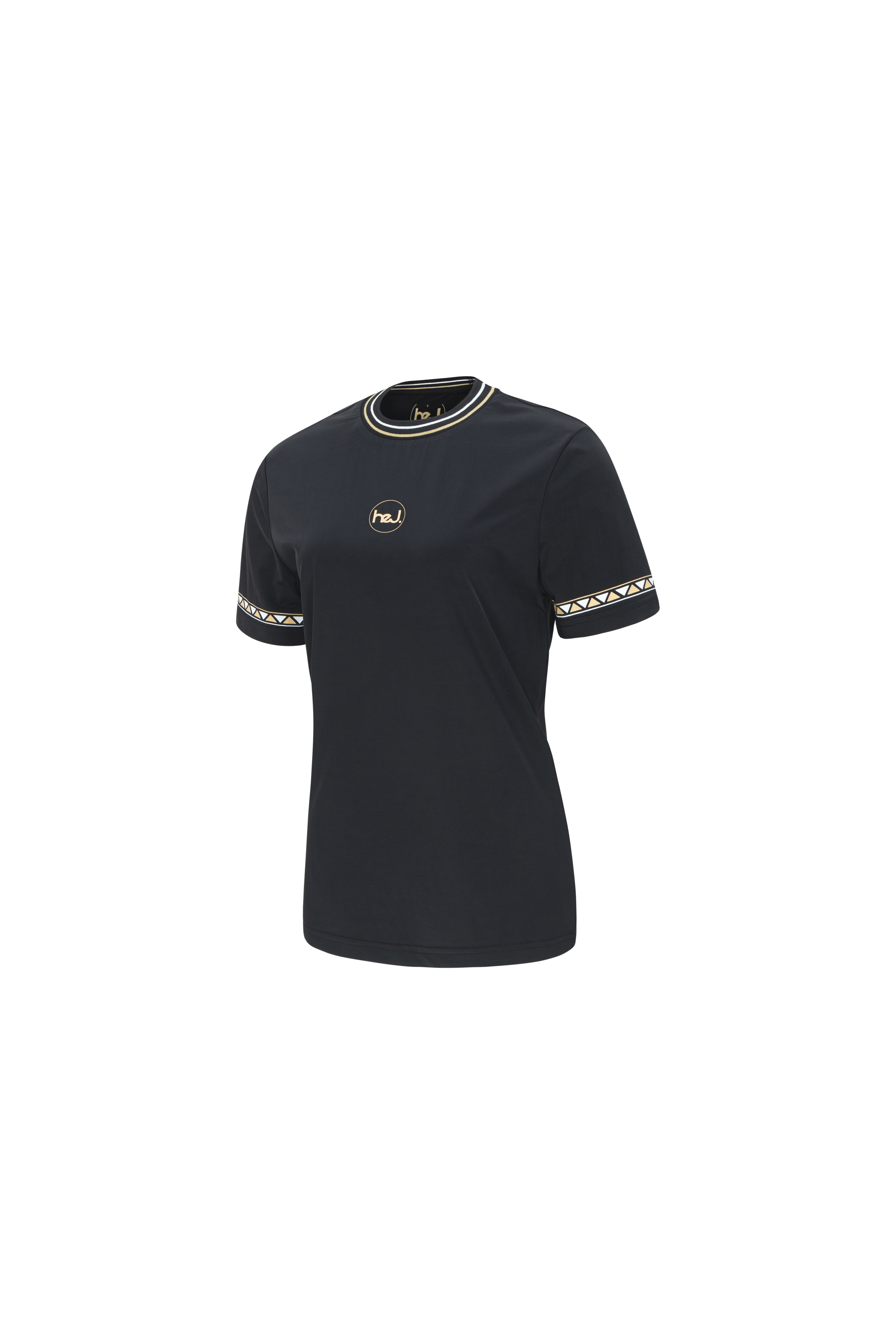 [HEJ] GARLAND T-SHIRT WOMEN BLACK