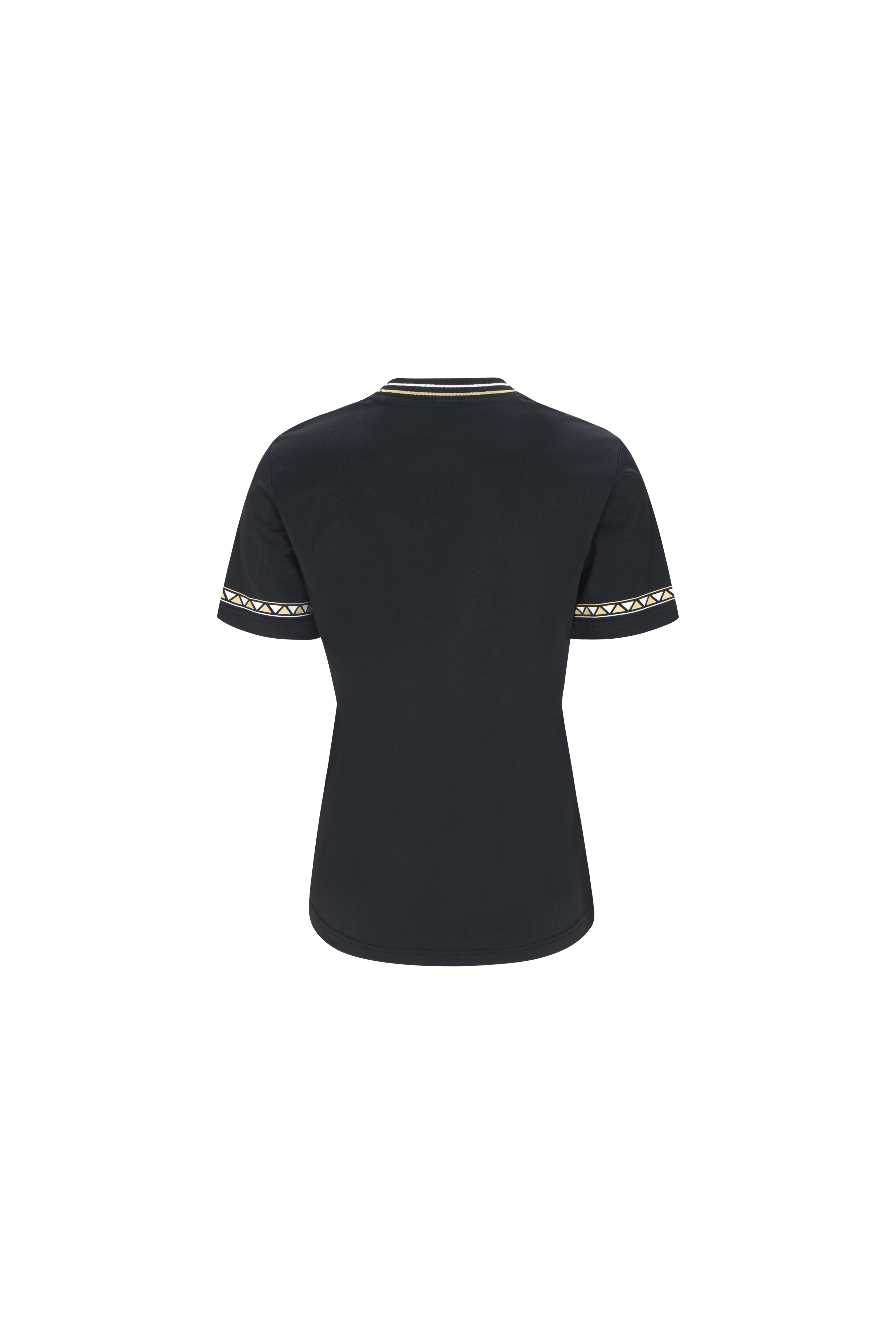 [HEJ] GARLAND T-SHIRT WOMEN BLACK