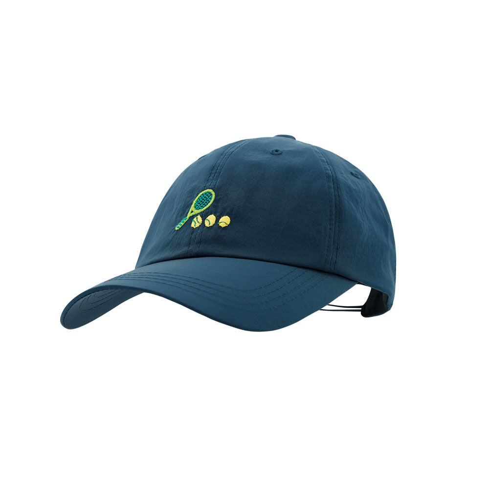 [GSM] Tennis Racket Embroidered Tennis Cap