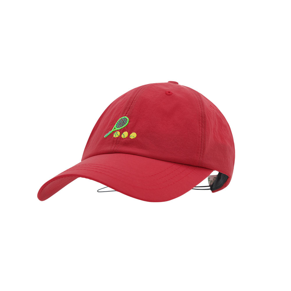 [GSM] Tennis Racket Embroidered Tennis Cap