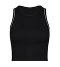 [GSM] Victory set [BLACK]. Victory Sports Bra-top & Victory Pleat Tennis skirt