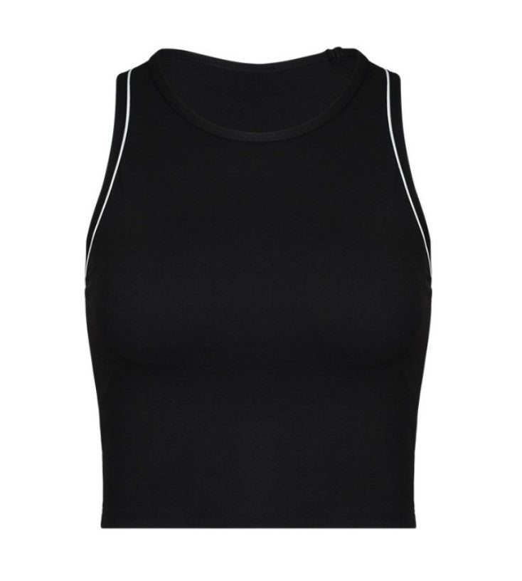 [GSM] Victory set [BLACK]. Victory Sports Bra-top & Victory Pleat Tennis skirt