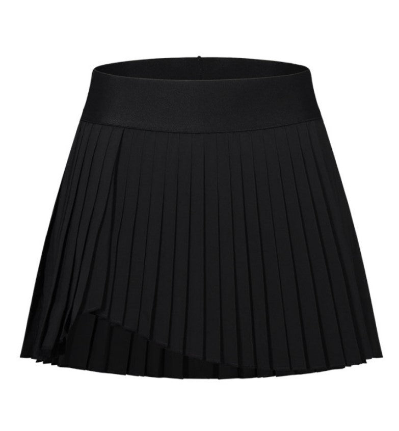[GSM] Victory set [BLACK]. Victory Sports Bra-top & Victory Pleat Tennis skirt