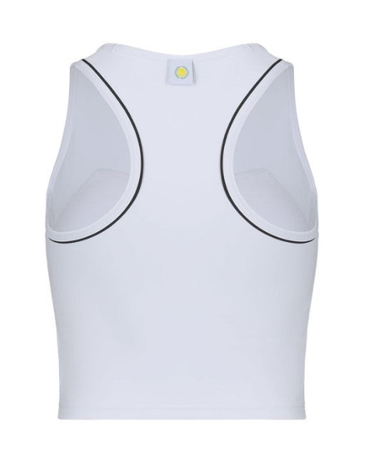 [GSM] Victory set [WHITE]. Victory Sports Bra-top & Victory Pleat Tennis skirt