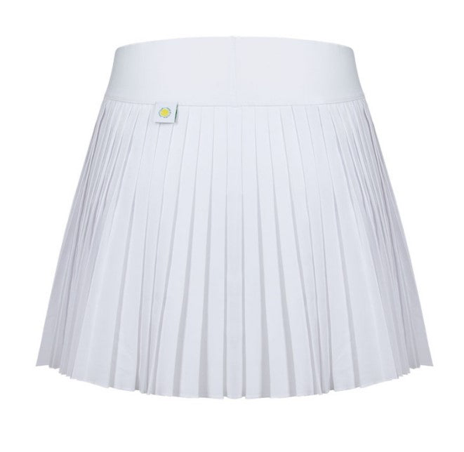 [GSM] Victory set [WHITE]. Victory Sports Bra-top & Victory Pleat Tennis skirt