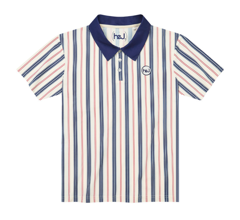 [HEJ] ROYALE POLO - DEPTH STRIPE