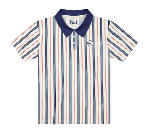 [HEJ] ROYALE POLO - DEPTH STRIPE