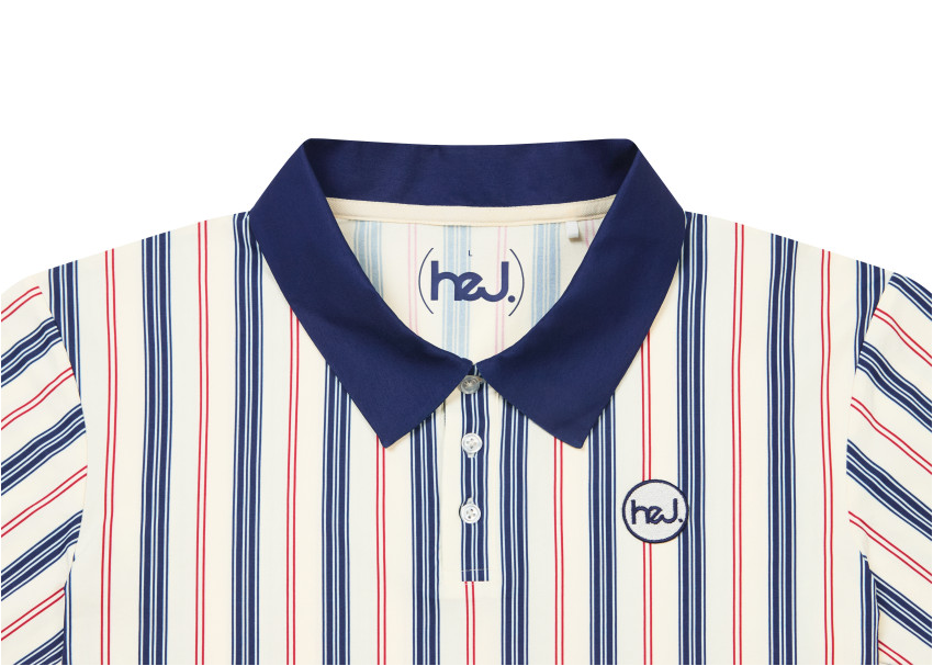 [HEJ] ROYALE POLO - DEPTH STRIPE