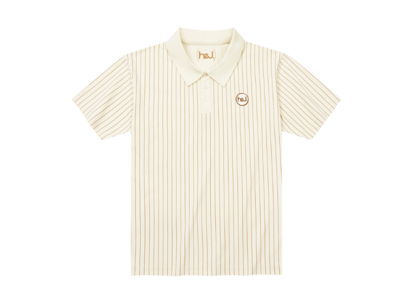 [HEJ] HEJ ROYALE POLO - MIST STRIPE