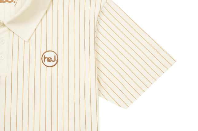 [HEJ] HEJ ROYALE POLO - MIST STRIPE