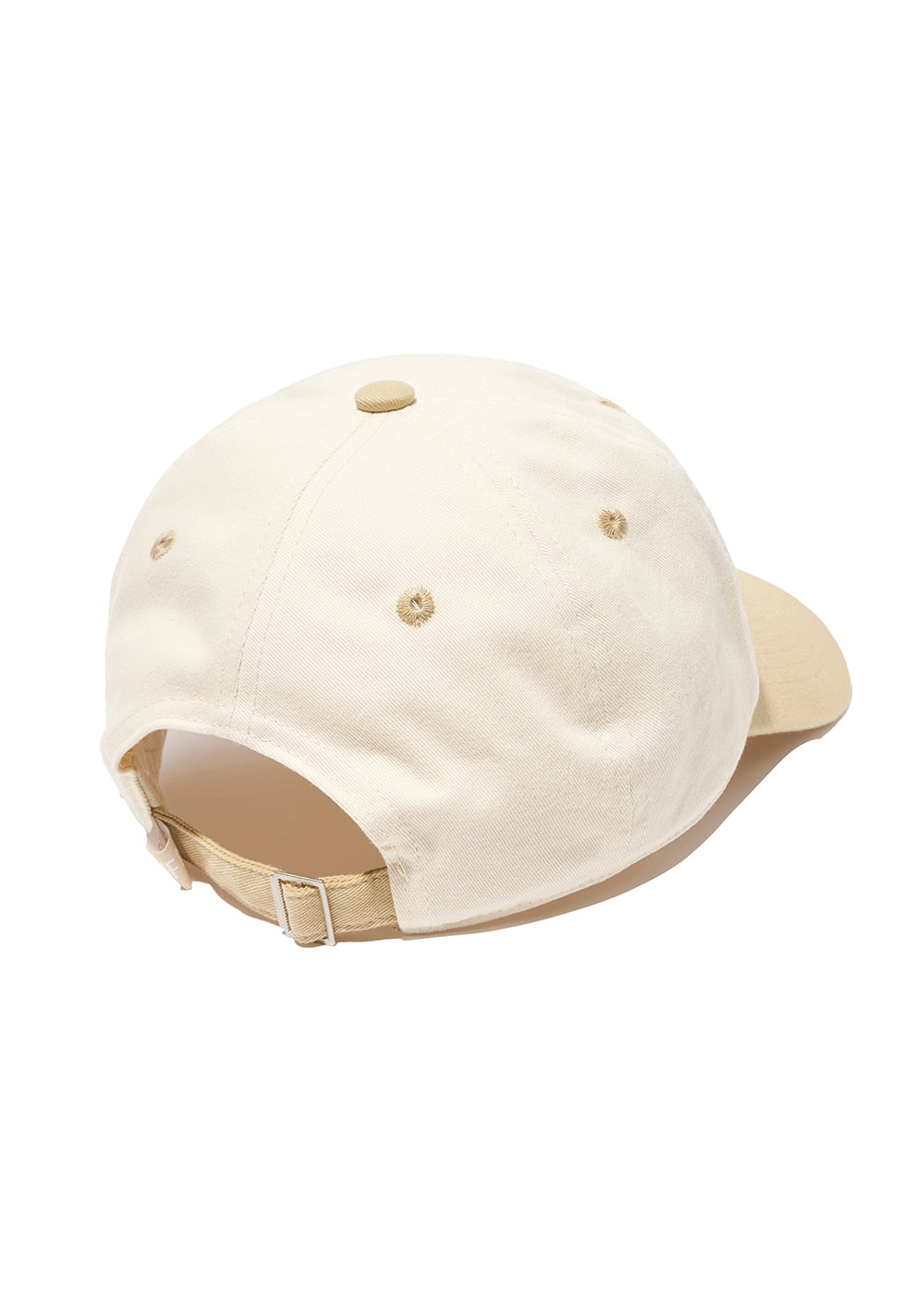 [L'OEUF CLUB] Slogan Ball Cap (Off white/Beige)