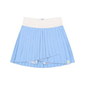 [GSM] Unbalance Pleated Dry-Fit Tennis Skirt - SUMMER BLUE