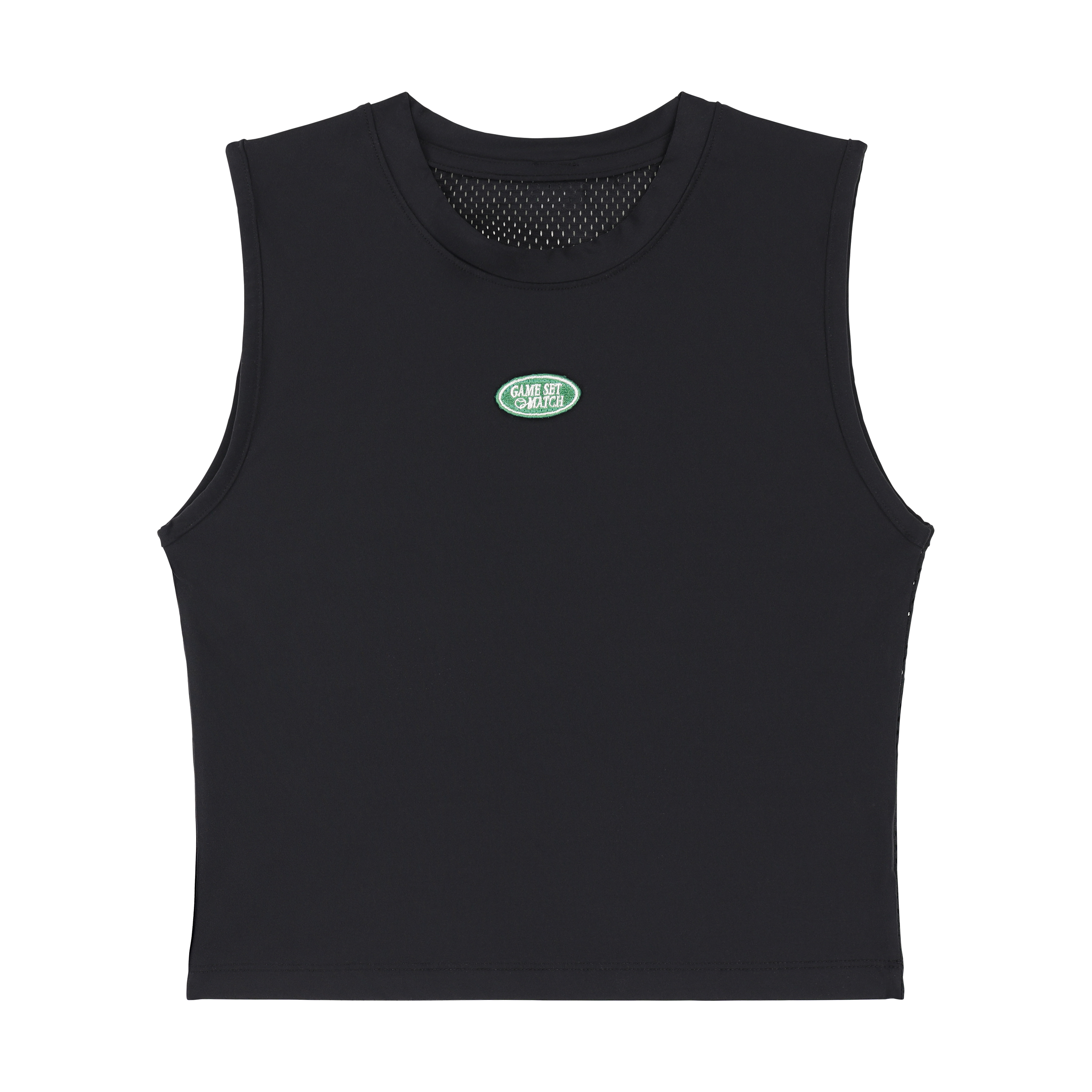 [GSM] Every Game Dry-Fit Crop Mesh Top