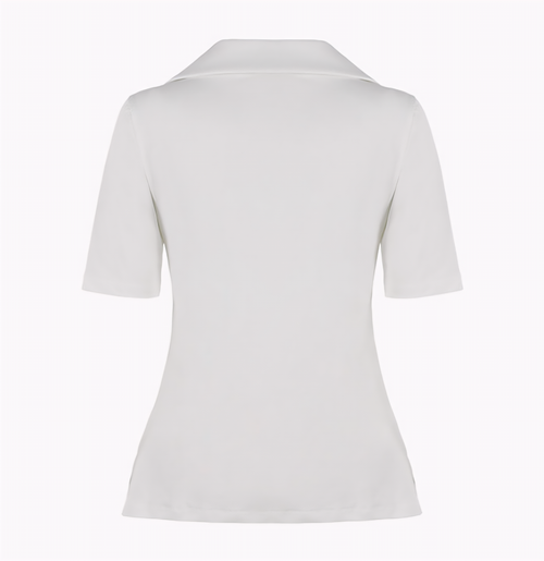 [GSM] Slim Fit Collar Short Sleeve Top