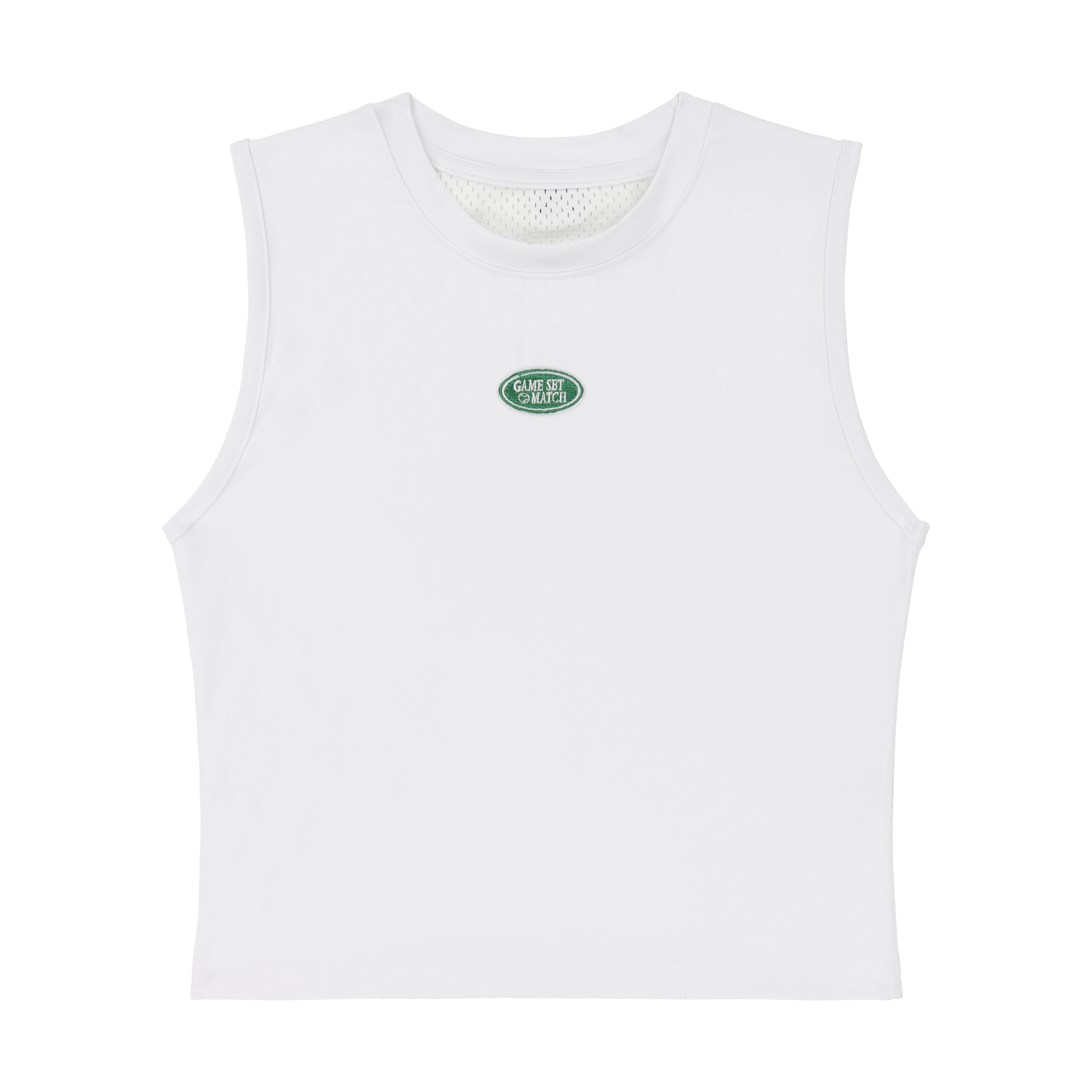 [GSM] Every Game Dry-Fit Crop Mesh Top