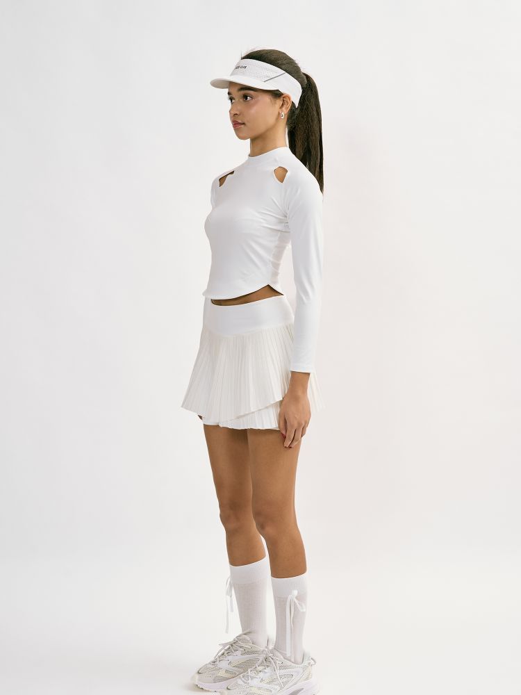 [L'OEUF CLUB] Helen White Skirt V2