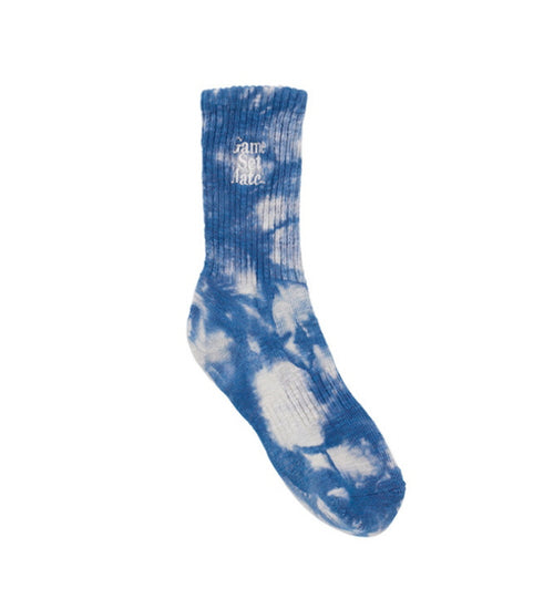 [GSM] Tie-Dye Sports Socks - YELLOW, BLUE, PINK