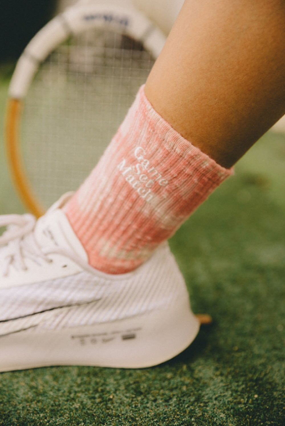 [GSM] Tie-Dye Sports Socks - YELLOW, BLUE, PINK