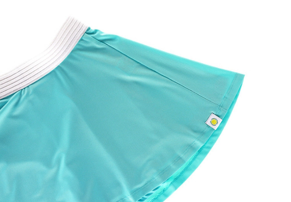 [GSM] Tennis Layered Dry-Fit Skirt - MINT