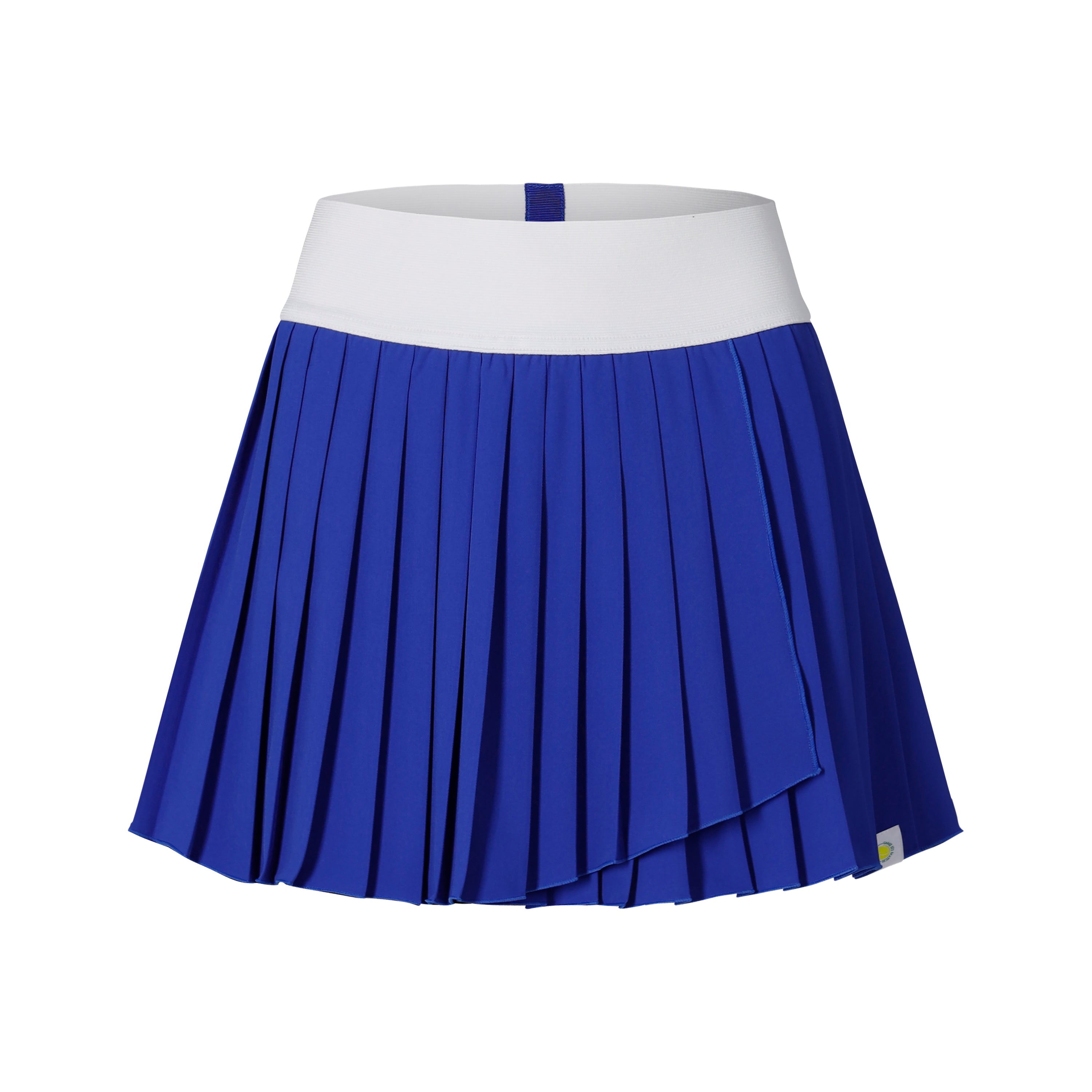 [GSM] Unbalance Pleated Dry-Fit Tennis Skirt - Blue
