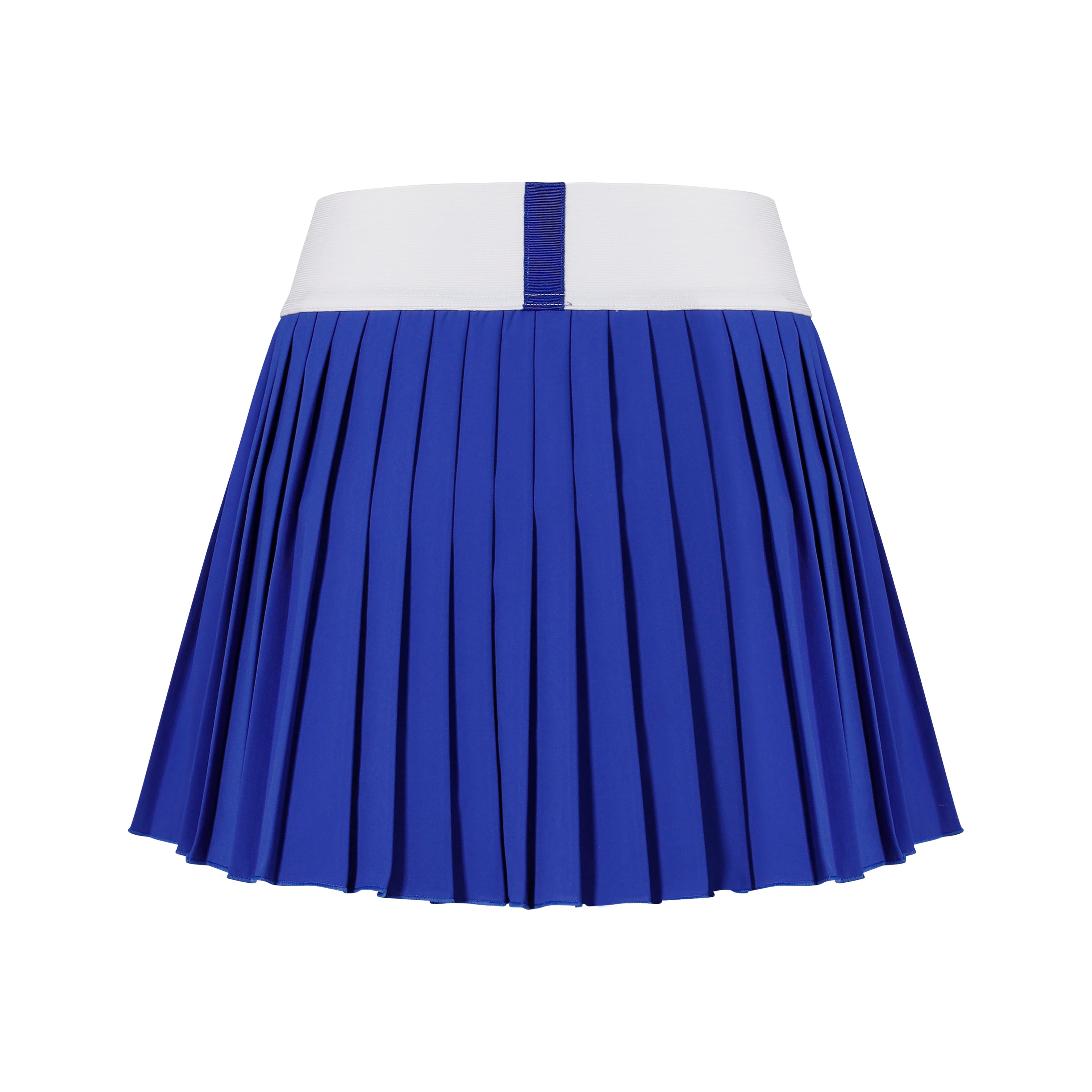 [GSM] Unbalance Pleated Dry-Fit Tennis Skirt - Blue