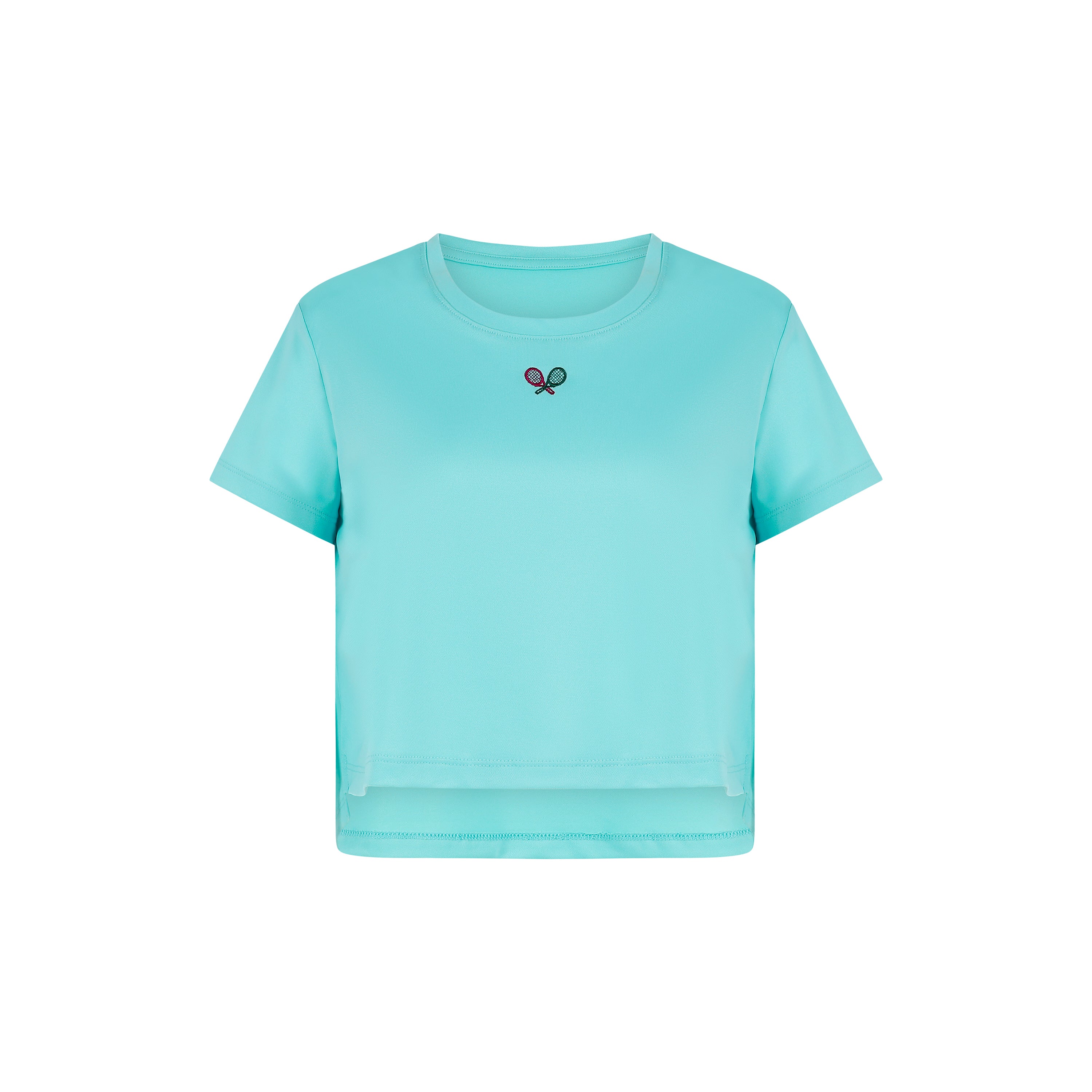 [GSM] Tennis Crop Dry Fit T-Shirt