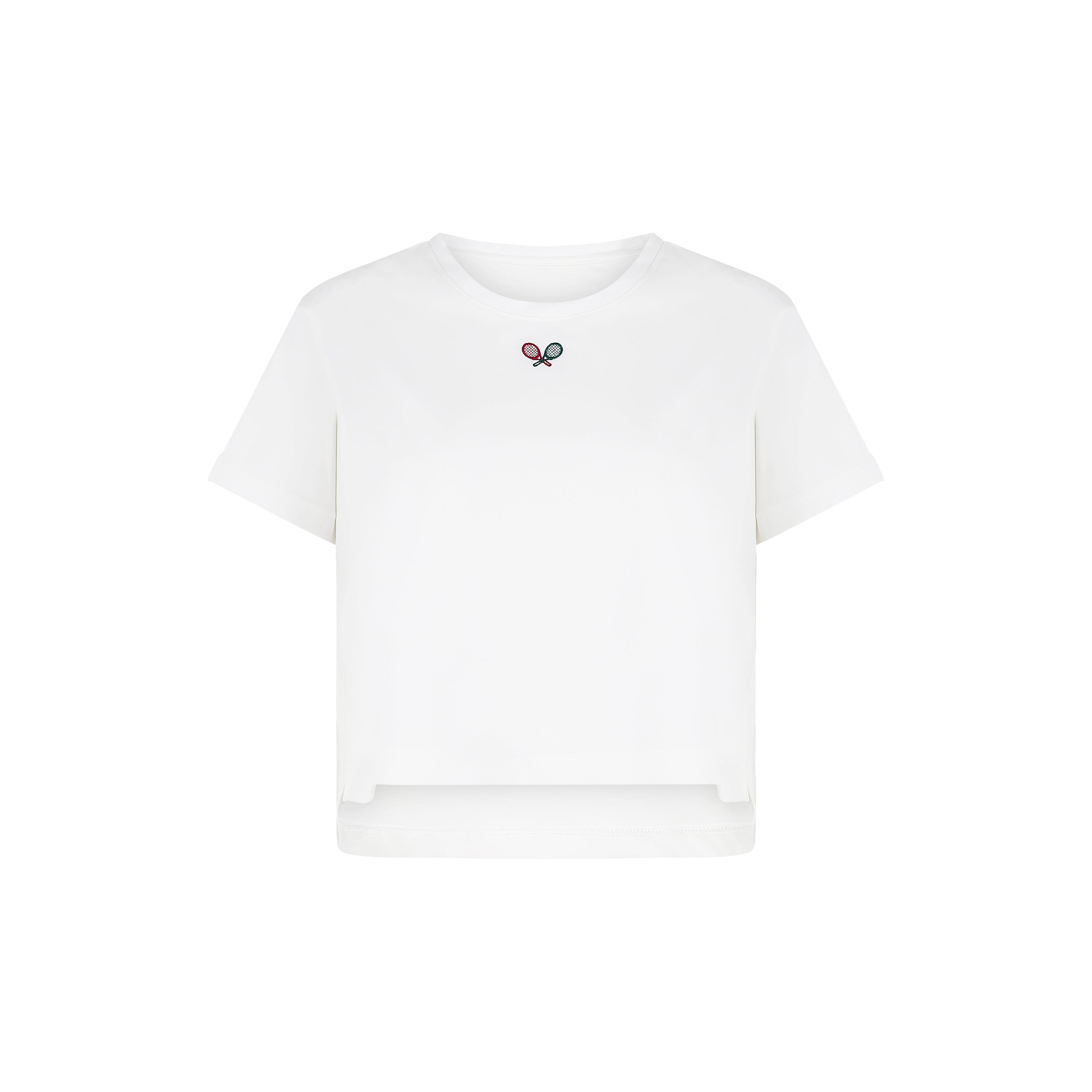 [GSM] Tennis Crop Dry Fit T-Shirt
