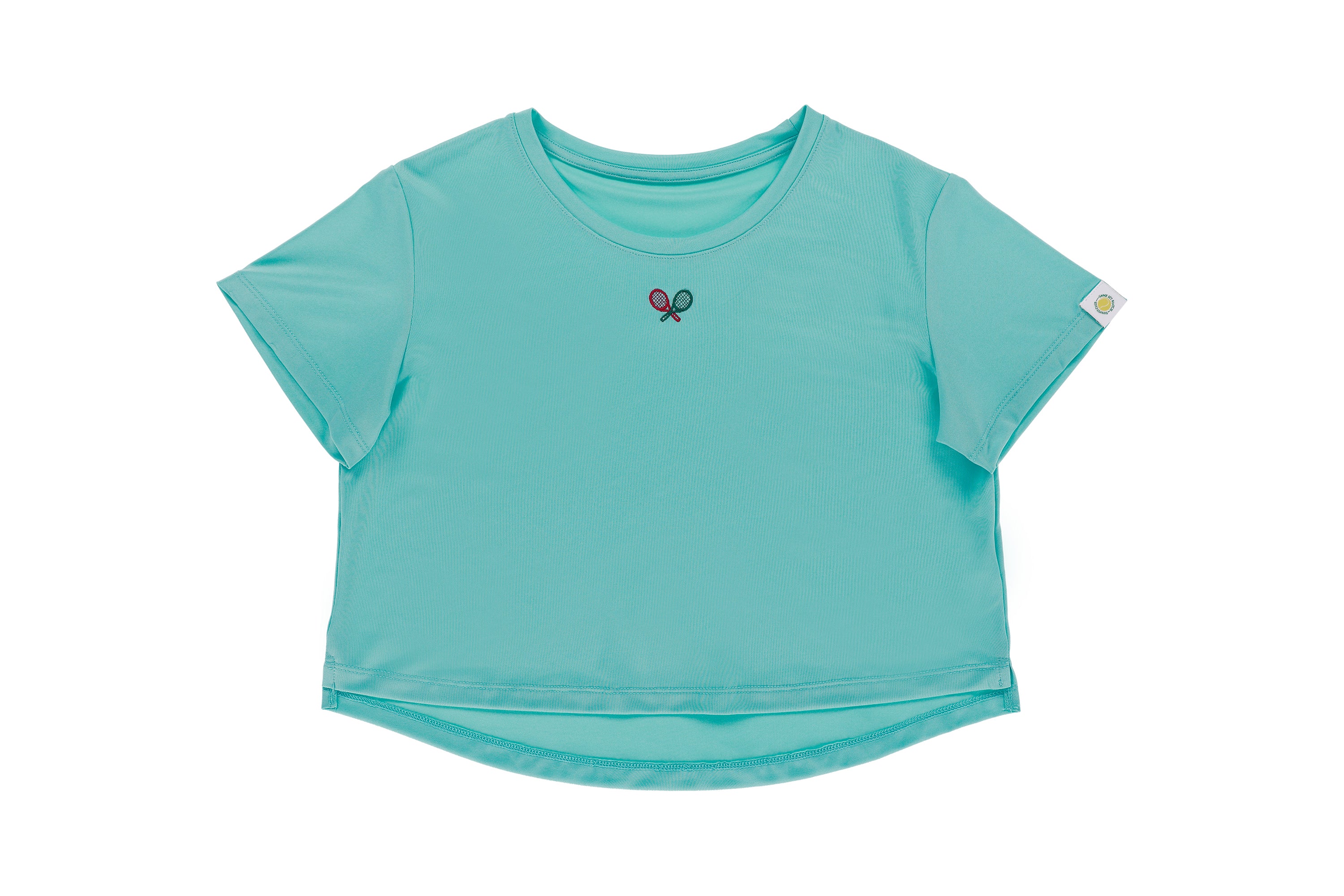 [GSM] Tennis Crop Dry Fit T-Shirt