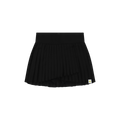 [GSM] Unbalance Pleated Dry-Fit Tennis Skirt - BLACK