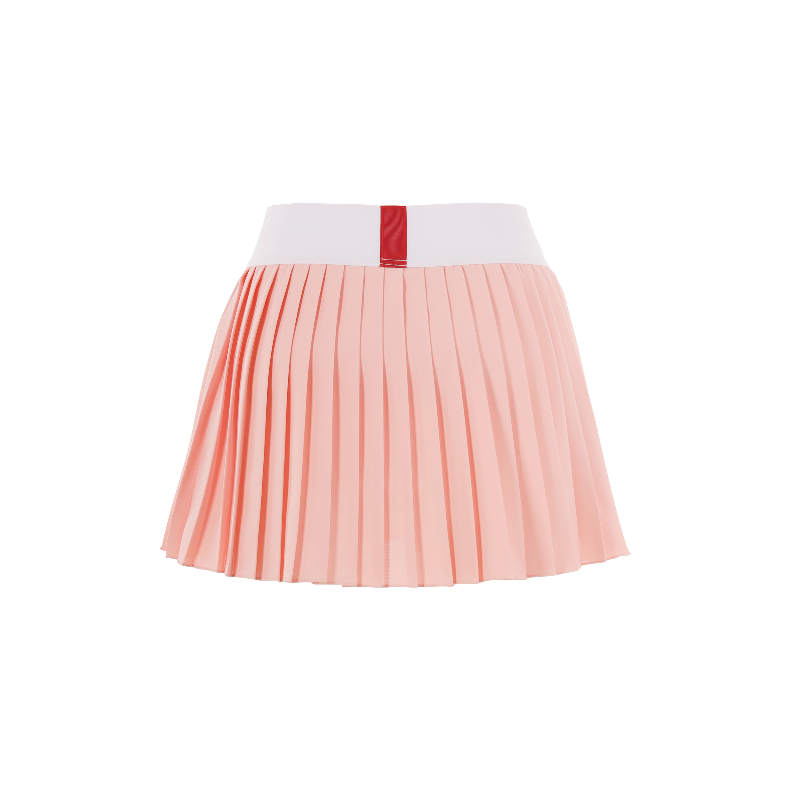 [GSM] Unbalance Pleated Dry-Fit Tennis Skirt - Pink