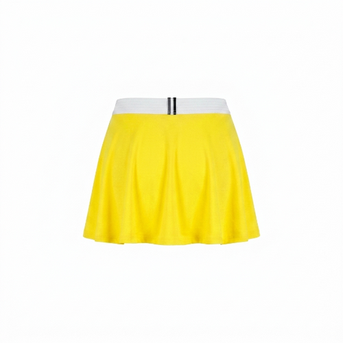[GSM] Tennis Layered Dry-Fit Skirt - YELLOW