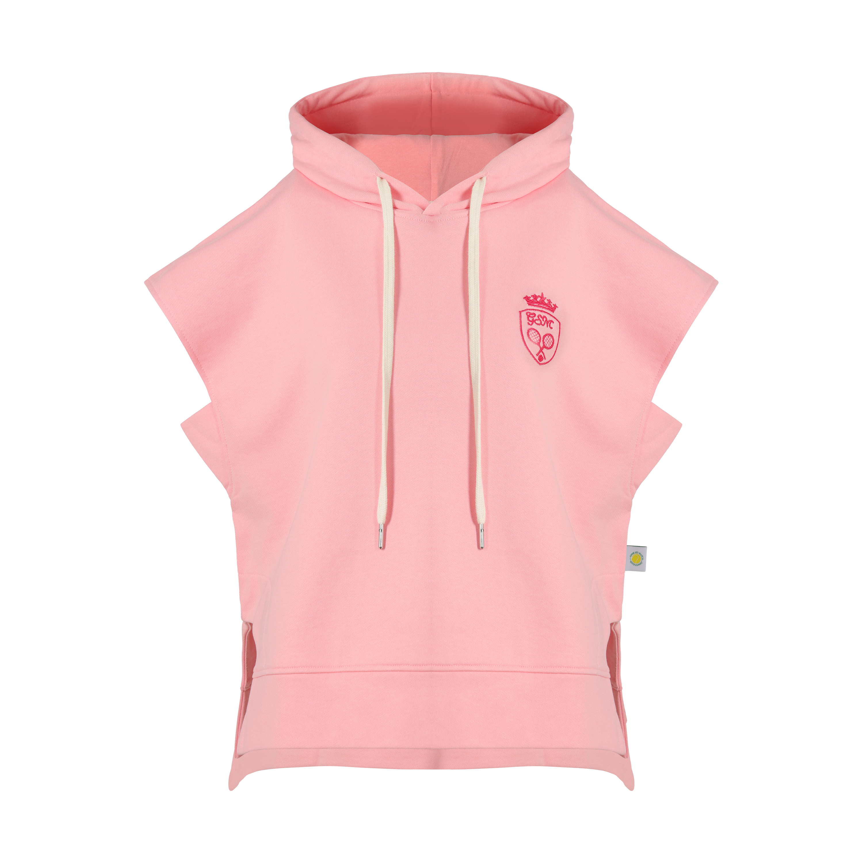 [GSM] GSM Logo Embroidered Hoodie Vest