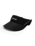 [L'OEUF CLUB] Hazel Tennis Visor Hat (Black & White)