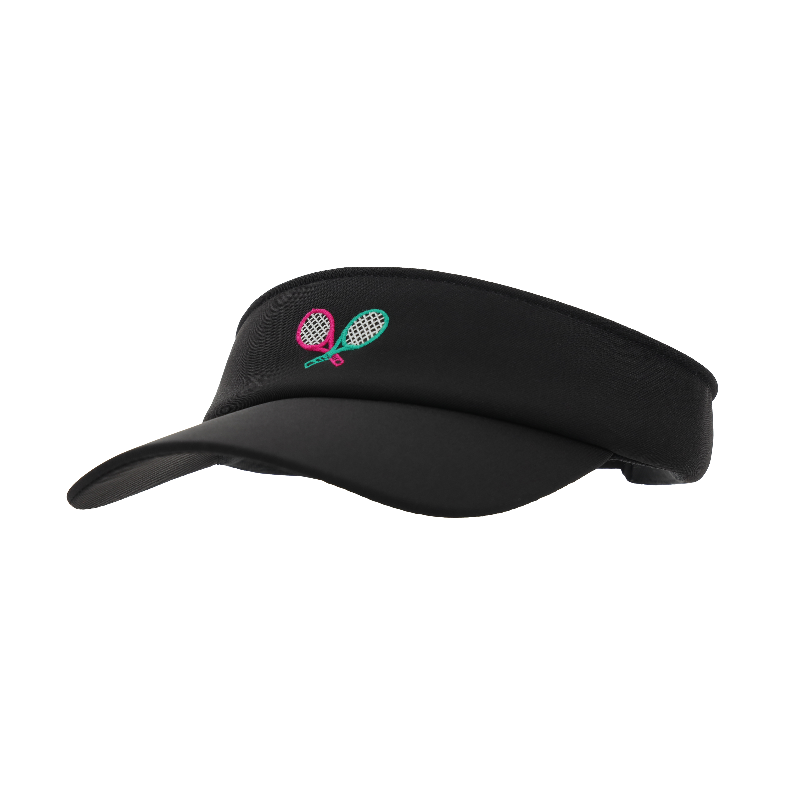 [GSM] Tennis Racket Embroidered Women's Visor