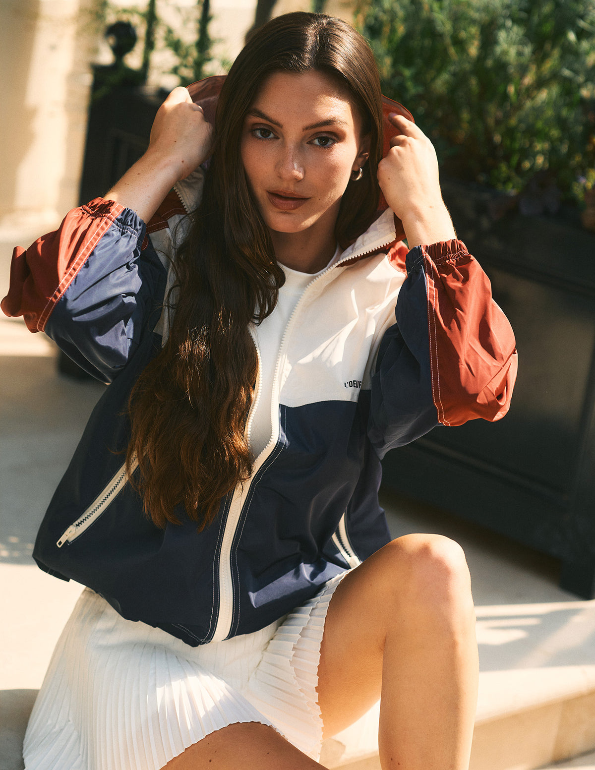 [L'OEUF CLUB] Althea Windbreaker Jacket